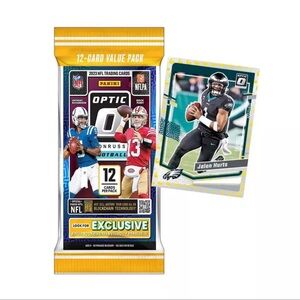 2023 Panini Donruss OPTIC Football NFL FAT PACK Retail Trading Cards Packs